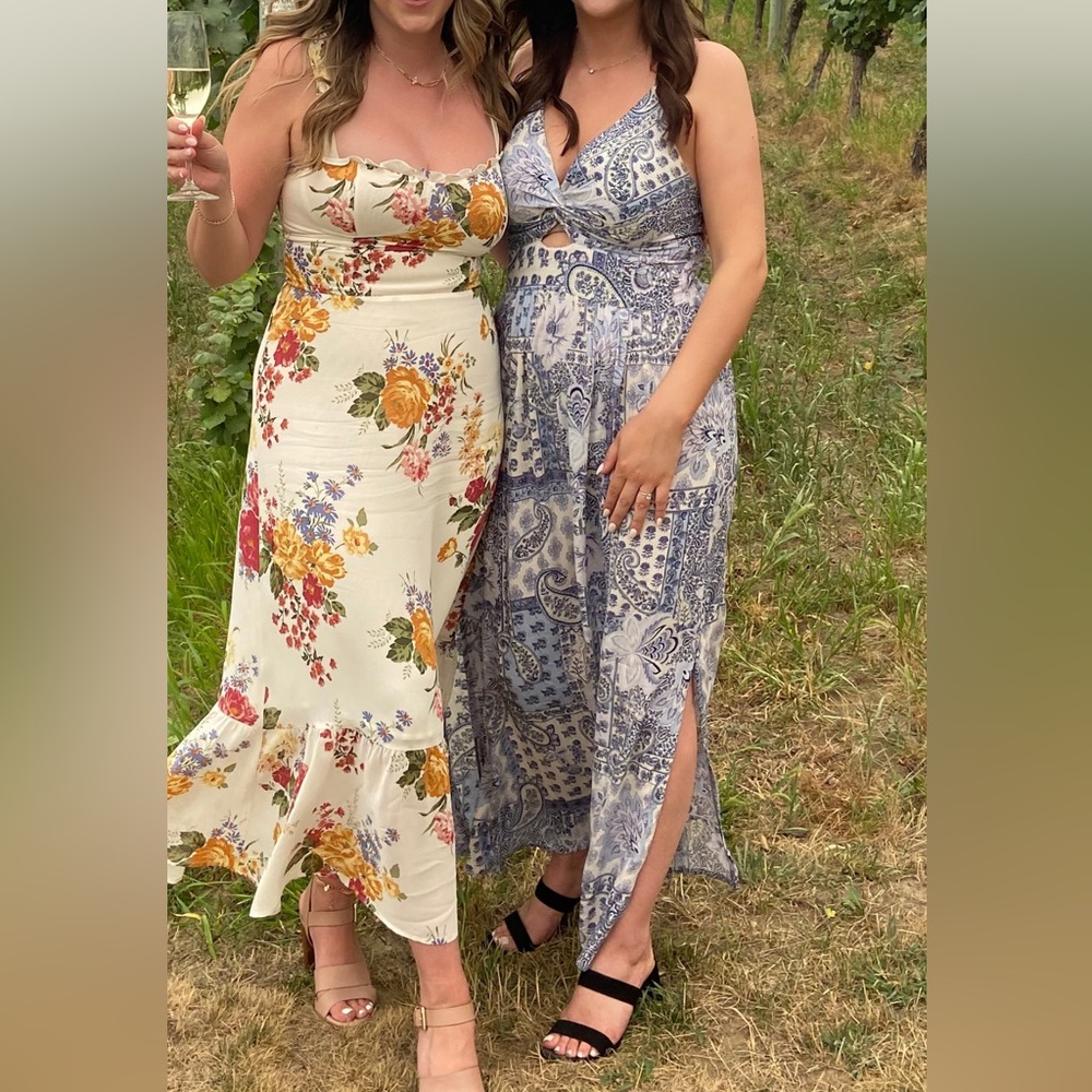 Simons Blue Maxi Dress